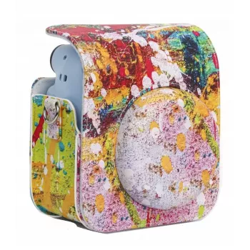 LOVEINSTANT kotelo suojapussi Fujifilm Instax Mini 12, Colorful Spots