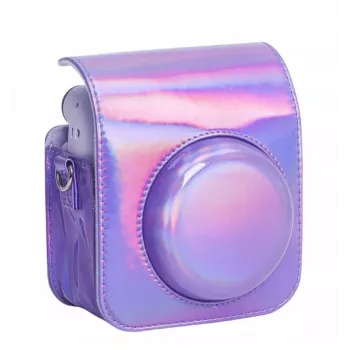 LOVEINSTANT kotelo suojapussi Fujifilm Instax Mini 12 - violetti glitter