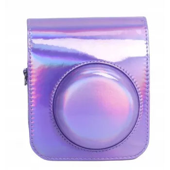 LOVEINSTANT kotelo suojapussi Fujifilm Instax Mini 12 - violetti glitter