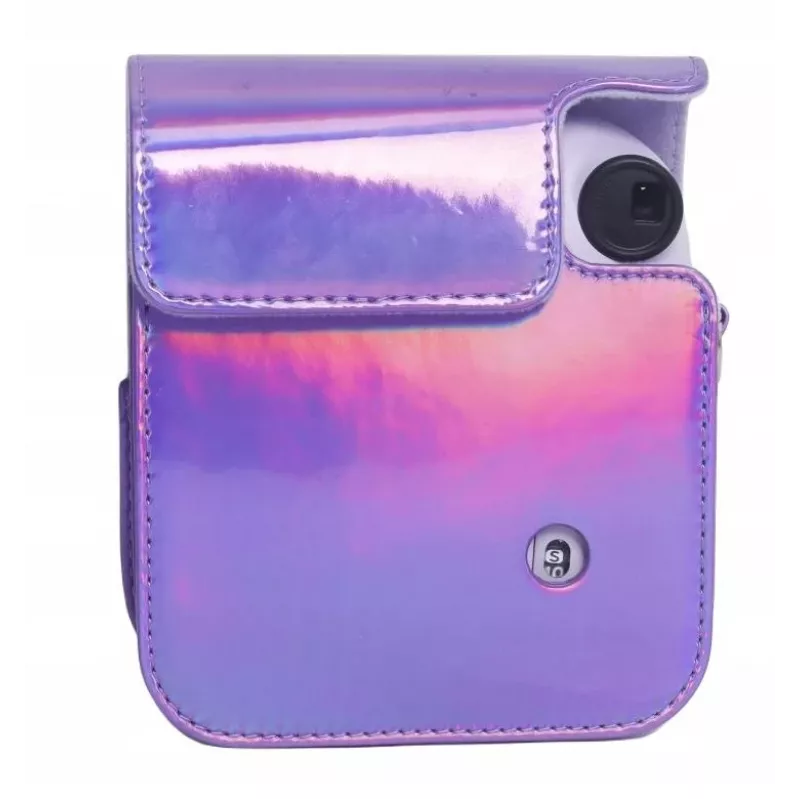 LOVEINSTANT kotelo suojapussi Fujifilm Instax Mini 12 - violetti glitter