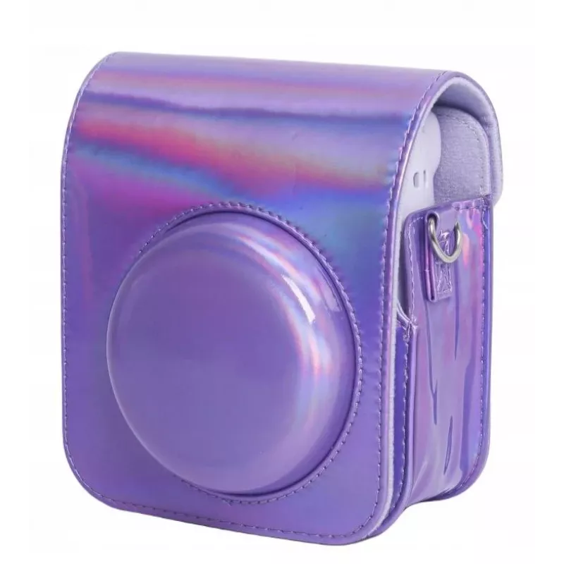 LOVEINSTANT kotelo suojapussi Fujifilm Instax Mini 12 - violetti glitter