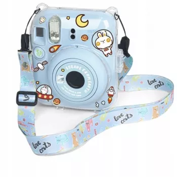 LOVEINSTANT kotelo Fujifilm Instax Mini 12 + tarra / Escape from Earth