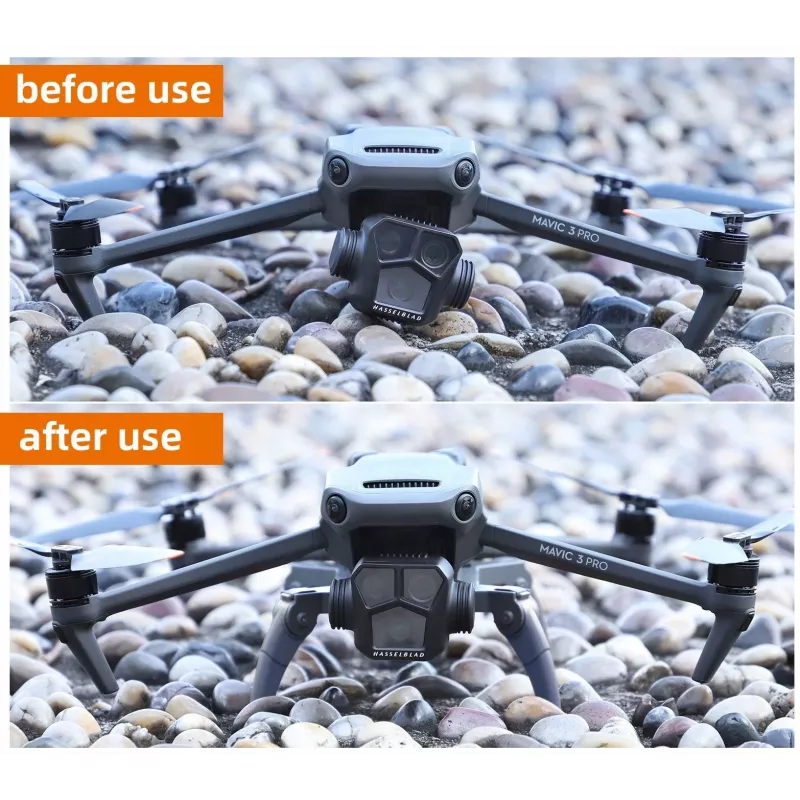 SUNNYLIFE laskutelineen jatkeet DJI Mavic 3 Pro - harmaa (4 kpl:n pakkaus)
