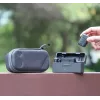 SUNNYLIFE suojainen kova kotelo DJI Mic 2 / Mic 1 - EVA-kuori, musta