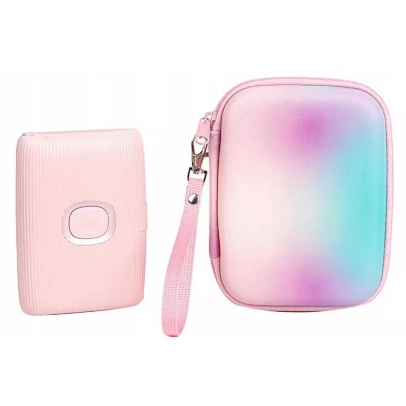 LOVEINSTANT suojakotelo Fujifilm Instax Mini Evo / Liplay / Square SQ Link / Link 2 SE, monivärinen ombre