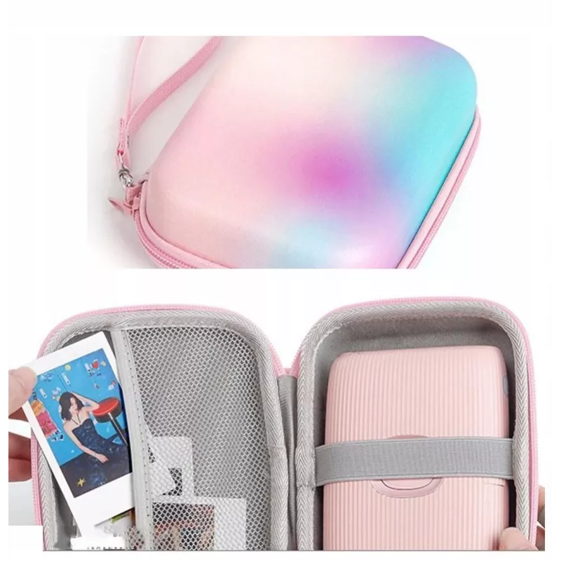 LOVEINSTANT suojakotelo Fujifilm Instax Mini Evo / Liplay / Square SQ Link / Link 2 SE, monivärinen ombre