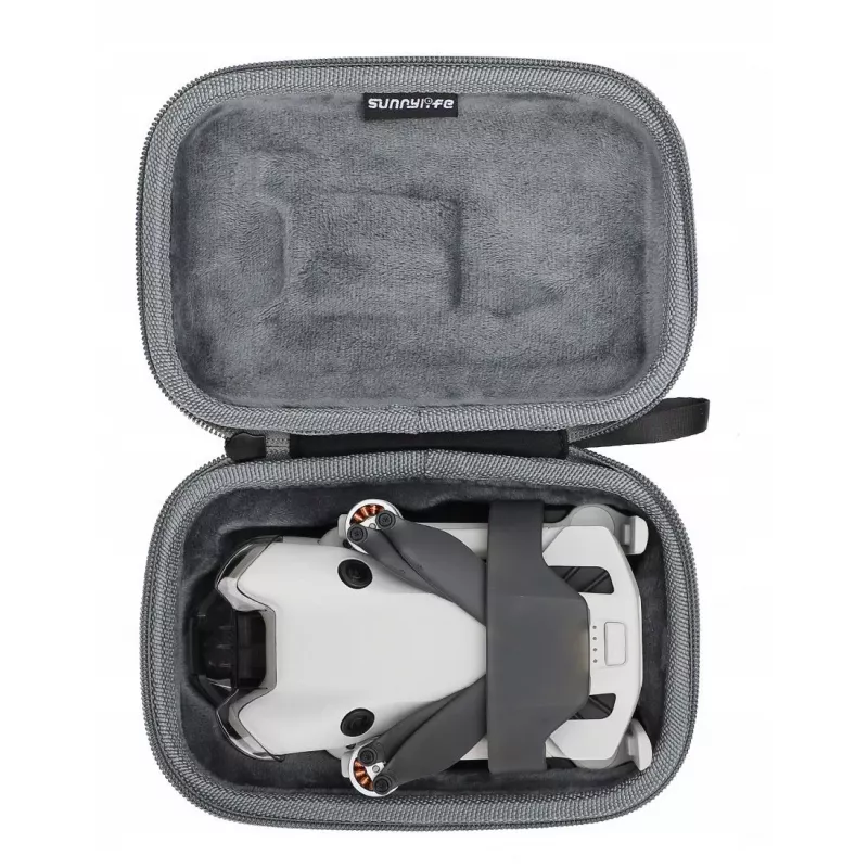 SUNNYLIFE kova kantolaukku DJI Mini 4 Pro -droonille, musta, N4P-B696-D