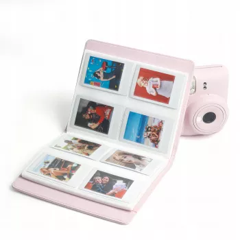LOVEINSTANT valokuva-albumi 288 kuvalle Fuji Instax Canon Xiaomi Polaroid HP Kodak Zink / etuikkuna / violetti
