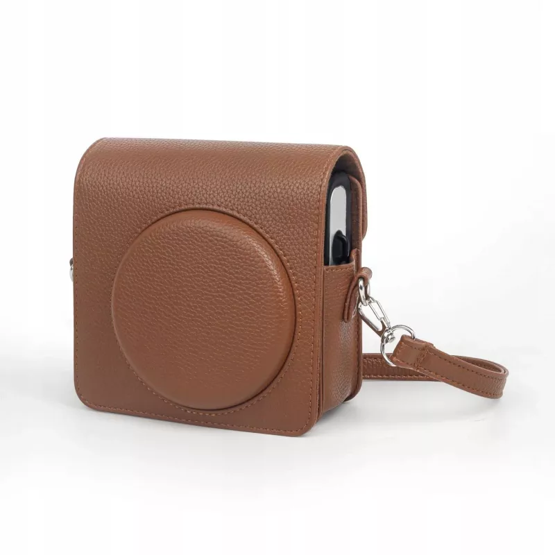LOVEINSTANT suojakotelo Fujifilm Instax Square SQ40:lle - ruskea