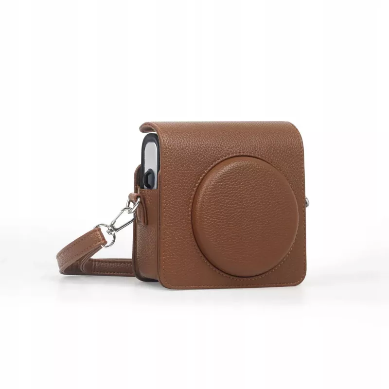 LOVEINSTANT suojakotelo Fujifilm Instax Square SQ40:lle - ruskea