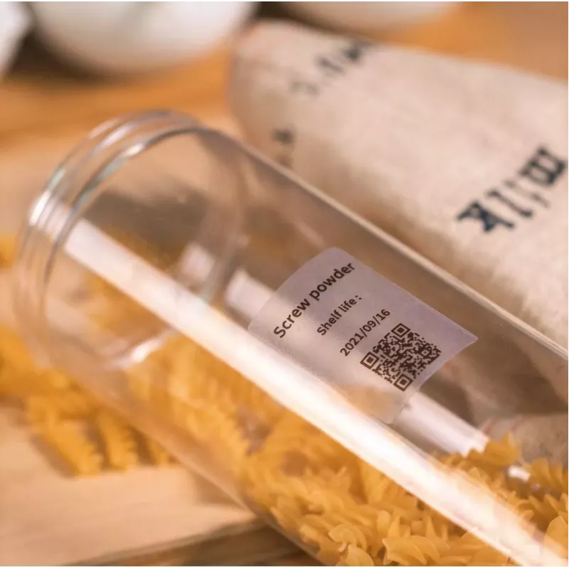 Phomemo läpinäkyvät tarralaput 40x30mm M110/M120/M200/M220/M221 - 230 tarraa per rulla