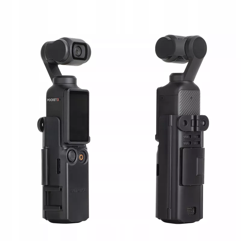 SUNNYLIFE sivukiinnike DJI Osmo Pocket 3 - GoPro-yhteensopiva - musta