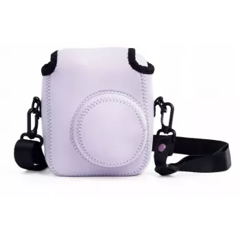 LOVEINSTANT pehmeä neopreeninen suojakotelo Fujifilm Instax Mini 12 - violetti