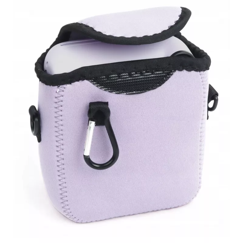 LOVEINSTANT pehmeä neopreeninen suojakotelo Fujifilm Instax Mini 12 - violetti