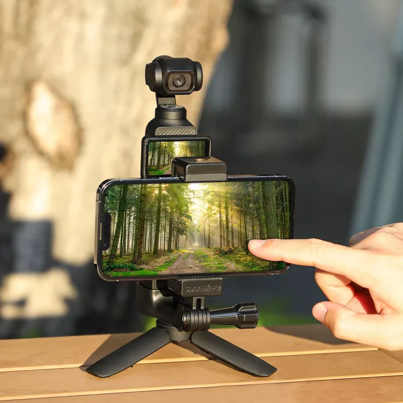SUNNYLIFE älypuhelinteline DJI Osmo Pocket 3 - musta
