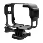 PULUZ kehyskiinnitteinen suojakotelo Insta360 Ace Pro + ISO-kiinnityssolki / Pu962b