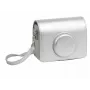 LOVEINSTANT kotelo suojapussi laukku Fujifilm Instax Mini Evolle / hopea