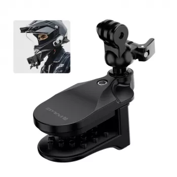 PULUZ moottoripyörän kypäräkiinnike GoPro Hero 12 11 Mini 10 9 8 7 6 5 4 3+ Max - PU927B