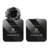 PULUZ PU3153B langaton Bluetooth-mikrofoni 3,5mm TRS/TRRS puhelimelle kameralle