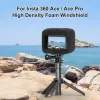 PULUZ tuulensuoja vaahtomuovisuojus Insta360 Ace Pro / Insta360 Ace (musta)