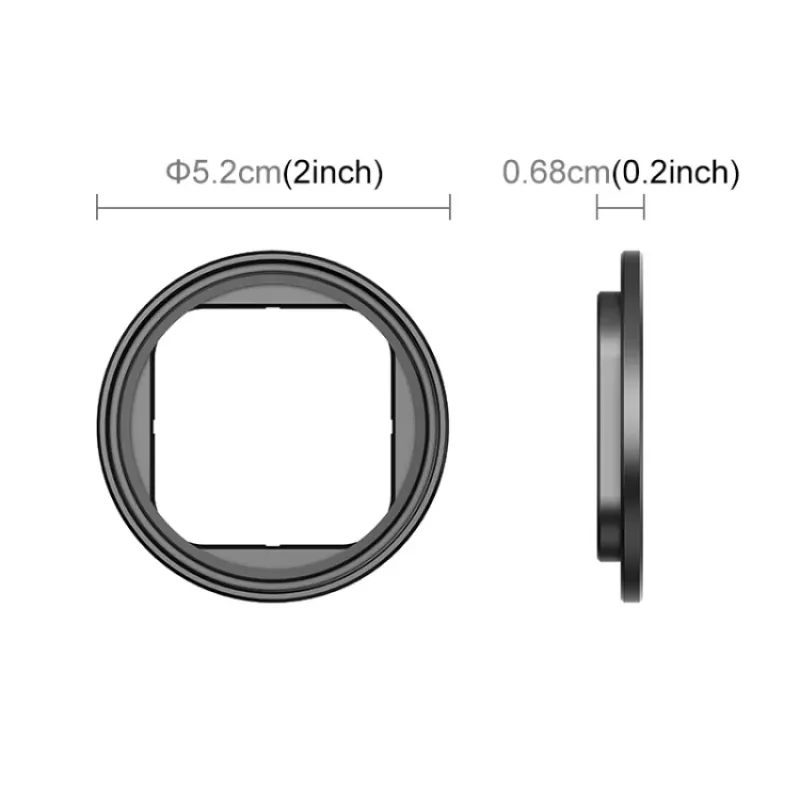 PULUZ 49mm objektiivinsuodattimen sovitin Insta360 Ace Pro