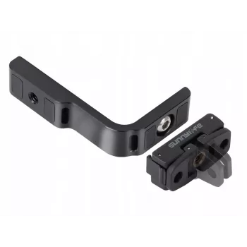 SUNNYLIFE suojakehys kamera cage Insta360 X4 1/4 tuuman kierteellä ja cold shoe -kiinnikkeillä