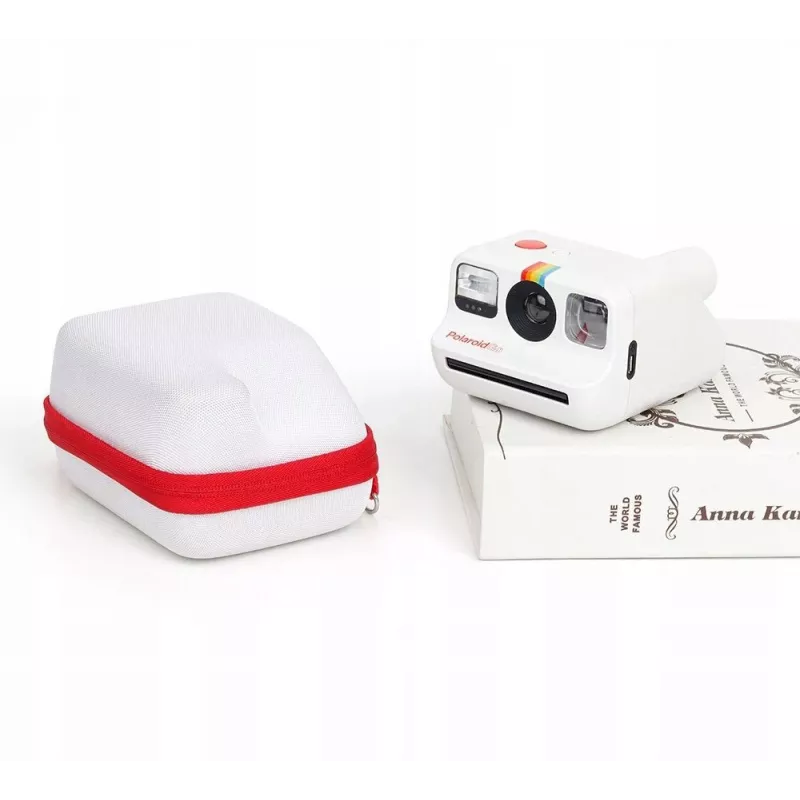 LOVEINSTANT kova kotelo Polaroid Go -kameraan - valkoinen