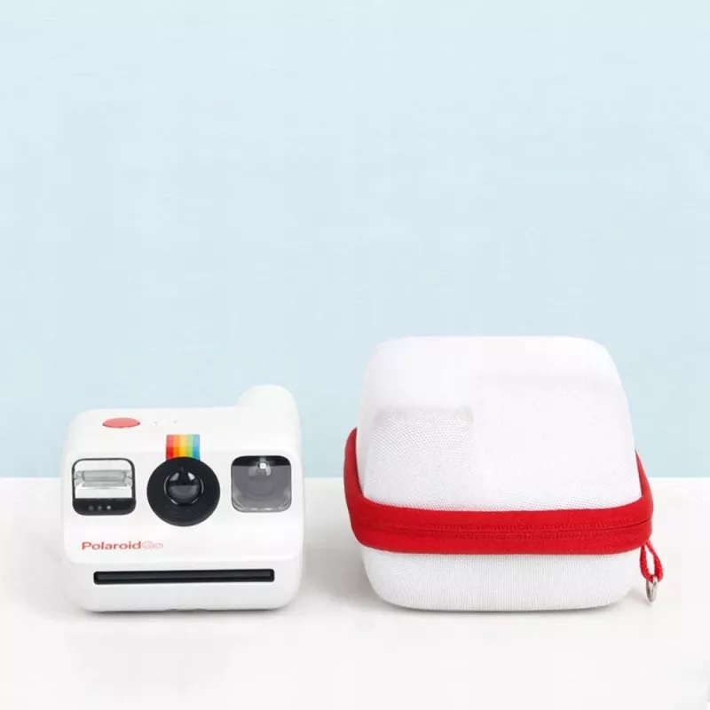 LOVEINSTANT kova kotelo Polaroid Go -kameraan - valkoinen
