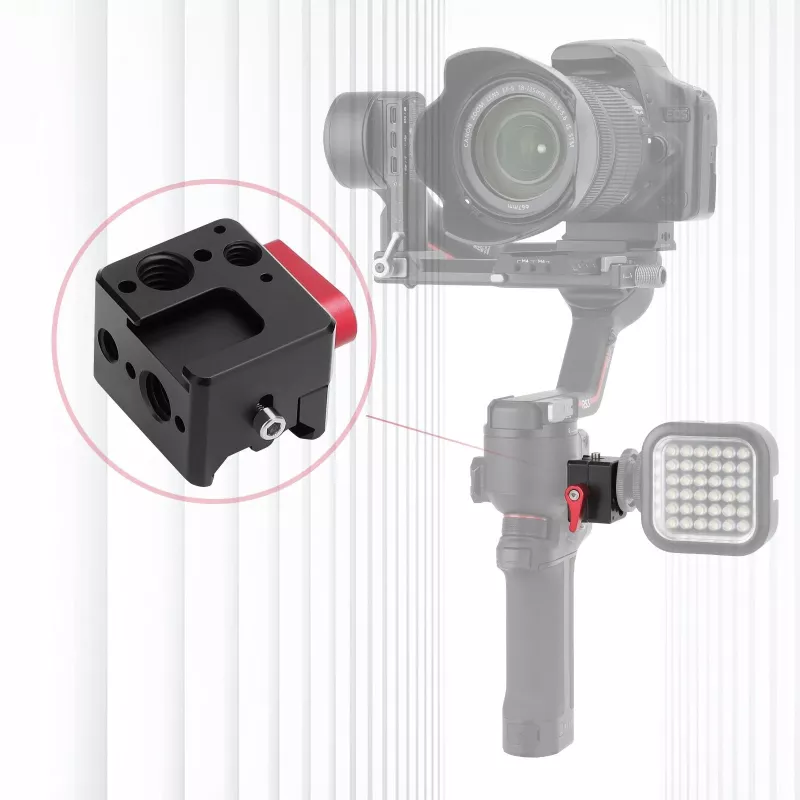 SUNNYLIFE kiinnityssovitin 1/4 inch 3/8 inch ISO DJI Ronin RS3 / RS3 Pro / RS2 / RSC2:lle