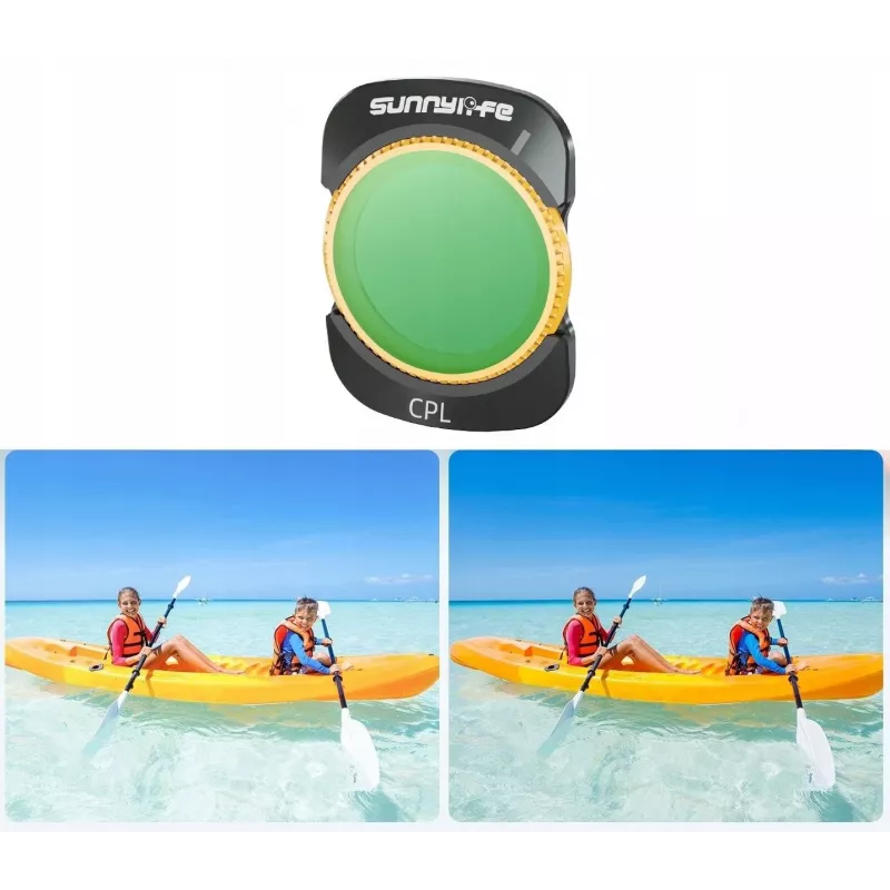 SUNNYLIFE ympyräpolarisaattori CPL MC monipinnoitettu suodatin DJI Osmo Pocket 3 OP3-FI854-C