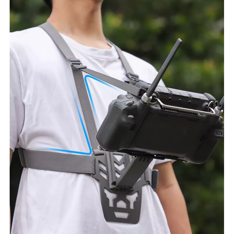 SUNNYLIFE rintahihna DJI RC Plus -kaukosäätimelle - musta