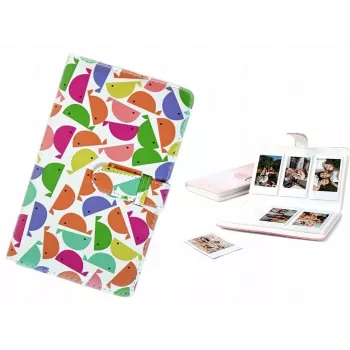 LOVEINSTANT valokuva-albumi Fujifilm Instax Mini 12 40 11 9 8 7 Evo Liplay Link - 96 kuvaa - valaskuvio