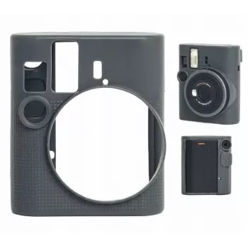 LOVEINSTANT silikonisuojakotelo Fujifilm Instax Mini 41 -kameraan - harmaa
