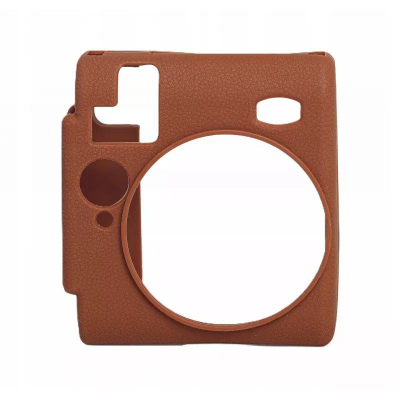 LOVEINSTANT silikoninen suojakotelo Fujifilm Instax Mini 99 -kameraan - ruskea