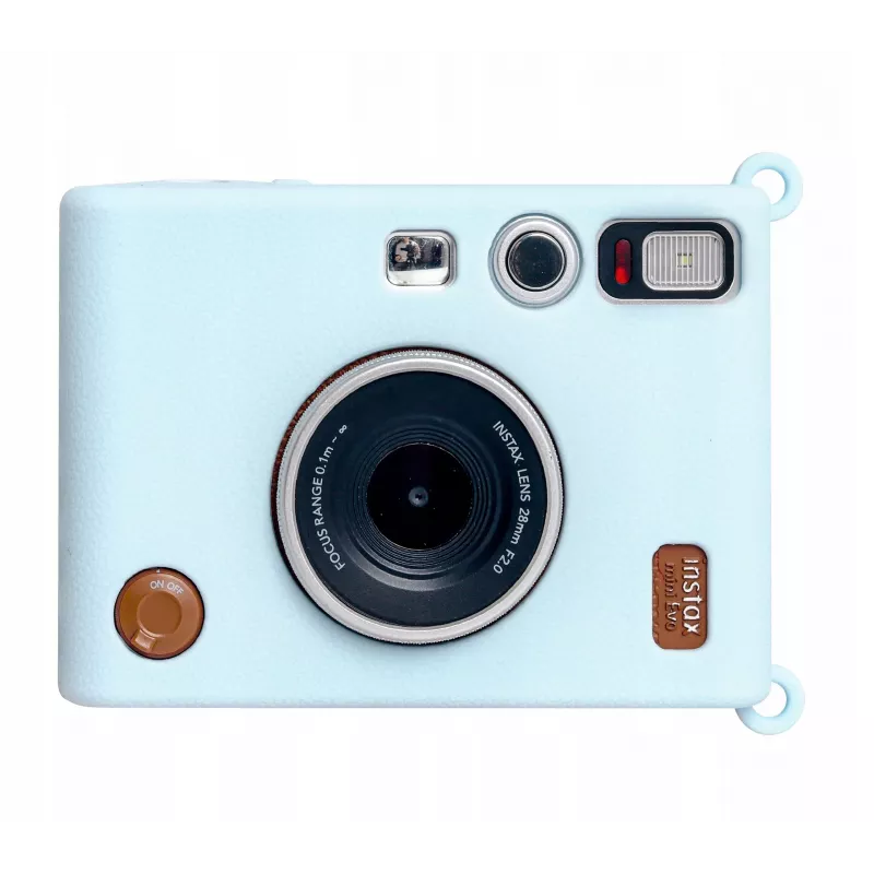 LOVEINSTANT silikonisuojakotelo Fujifilm Instax Mini Evo -kameraan - sininen