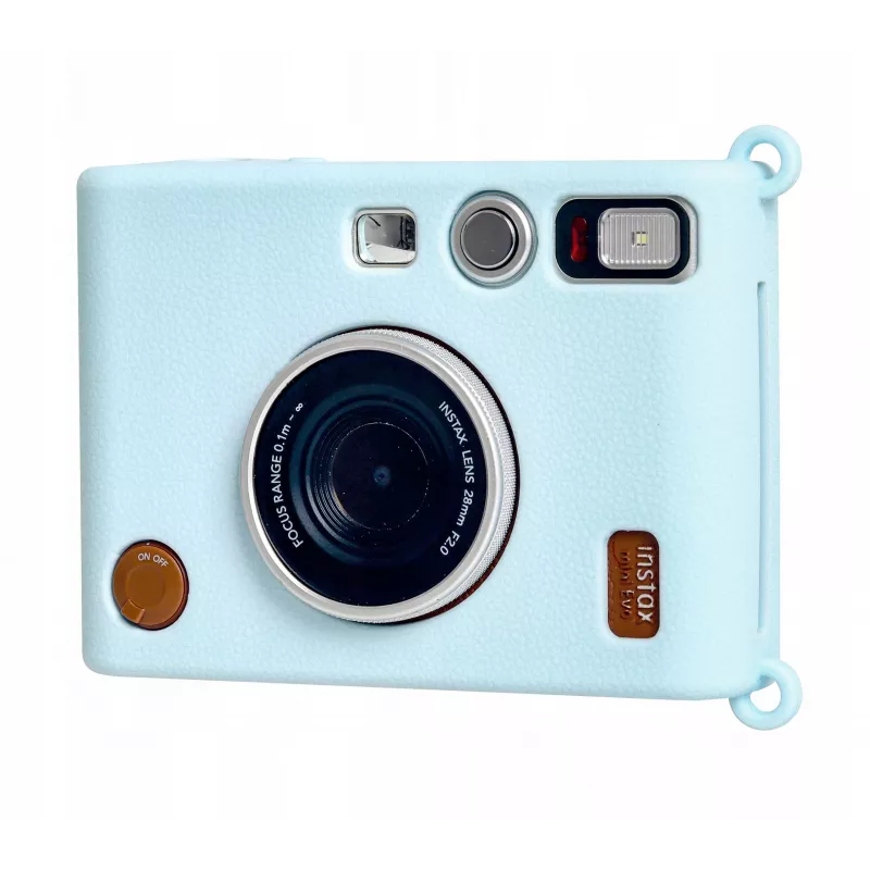 LOVEINSTANT silikonisuojakotelo Fujifilm Instax Mini Evo -kameraan - sininen