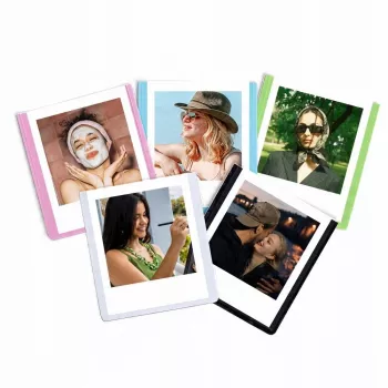 LOVEINSTANT 5x magneettinen kuvakehyssarja Polaroid Go -kameraan - värit sekaisin
