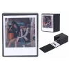 LOVEINSTANT valokuvien säilytyslaatikko 100 vedokselle – yhteensopiva Fuji Instax Wide, Square, Polaroid 600, Now – musta katseluikkunalla
