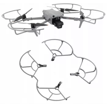 SUNNYLIFE potkurinsuojasarja DJI Air 3 / Air 3S - 4 kpl:n pakkaus tummanharmaa