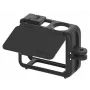 SUNNYLIFE kehyspidike + linssinsuoja DJI Osmo Action 5 Pro / 4 / 3 - musta