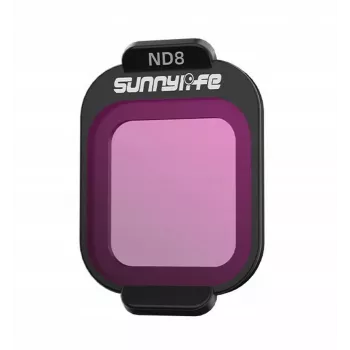 SUNNYLIFE ND8 neutraalitiheyssuodatin DJI Flip -droonille + säilytyskotelo Fi962-8