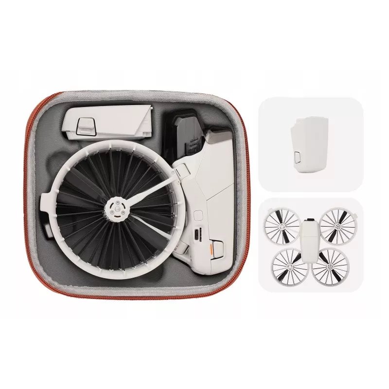 SUNNYLIFE kova kantolaukku DJI Flip -droonille - oranssi (FP-B957-C)