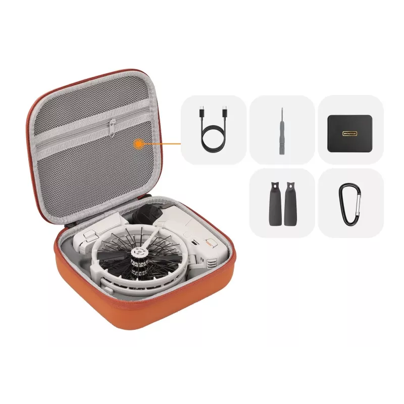 SUNNYLIFE kova kantolaukku DJI Flip -droonille - musta (FP-B957-D)