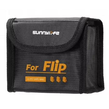 SUNNYLIFE tulenkestävä pussi 3 DJI Flip -akulle
