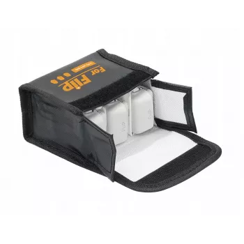 SUNNYLIFE tulenkestävä pussi 3 DJI Flip -akulle