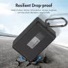 PULUZ silikoninen suojakotelo DJI Mic Mini -latauskotelolle - musta