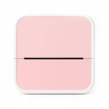 LOVEINSTANT S1 Bluetooth-lämpötulostin valokuville, tarroille, muistiinpanoille, etiketeille, 53mm, 203dpi, pinkki