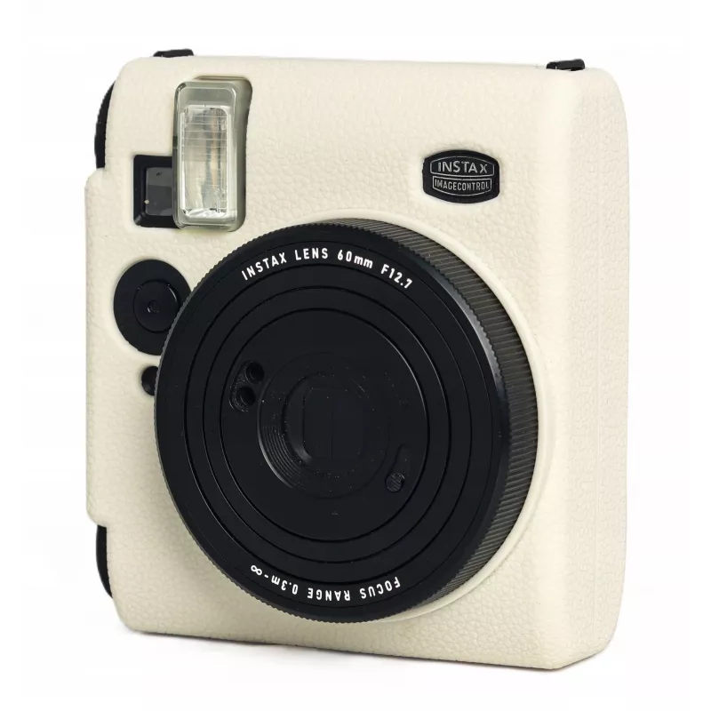 LOVEINSTANT silikoninen suojakuori Fujifilm Instax Mini 99 -kameraan - valkoinen