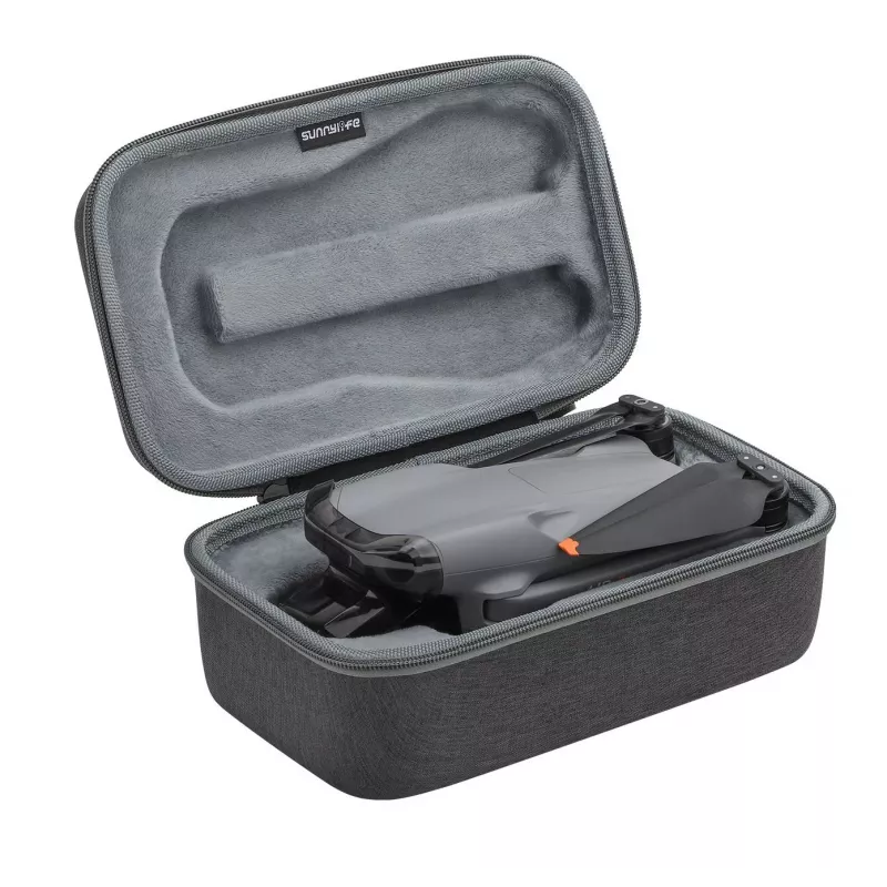 SUNNYLIFE kova kantolaukku DJI Air 3 / Air 3S droonille, musta