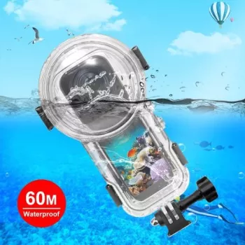 PULUZ vedenpitävä sukelluskotelo 60 m asti Insta360 X5 / X 5 / Pu756t